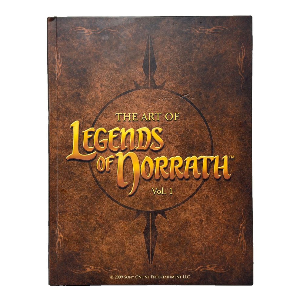 The Art of Legends of Norrath Vol 1 Hardcover Art Book Everquest Game SOE Rare